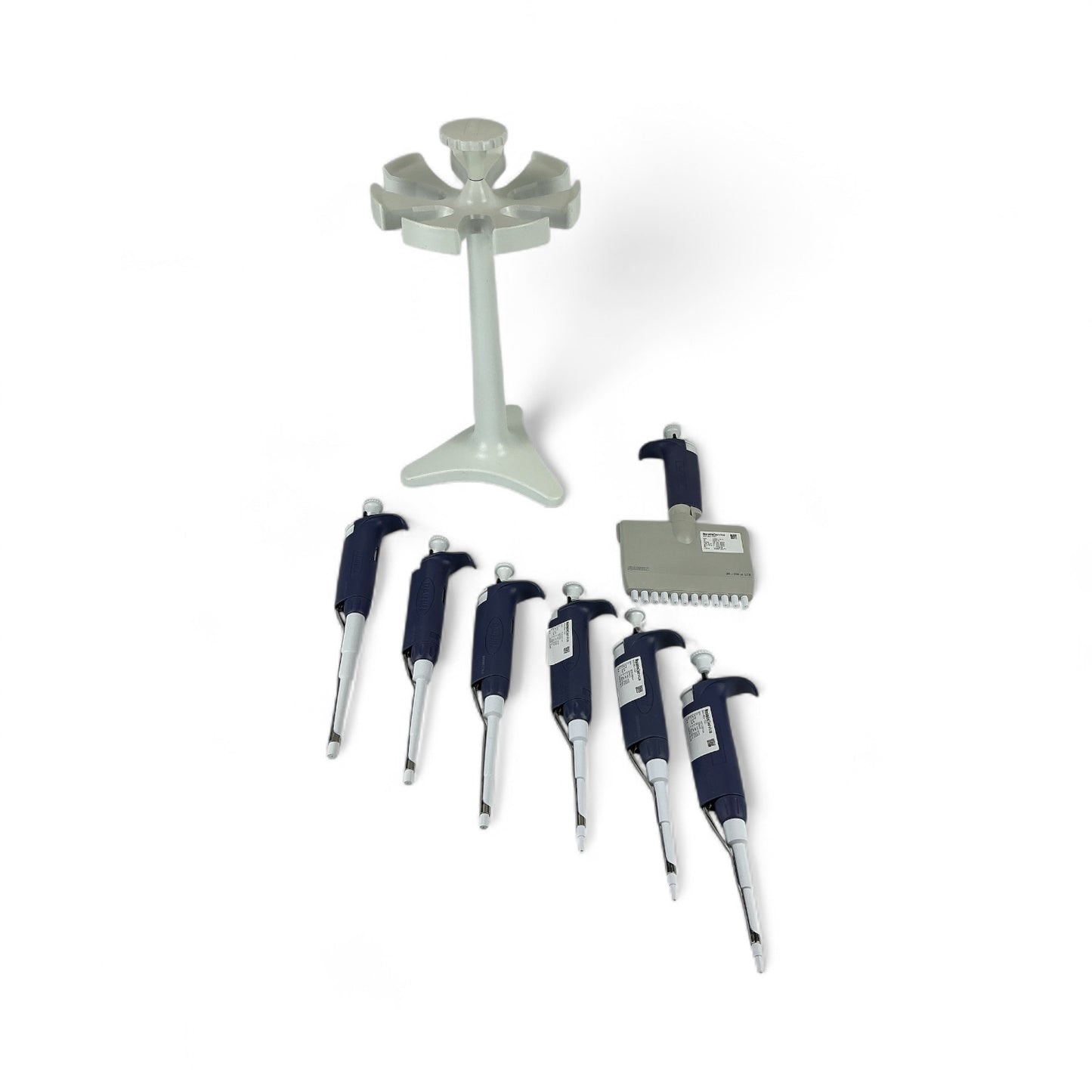 Rainin LTS Pipette Set w/ Carousel – L2 to L1000 + 12-Ch L200 – Tested