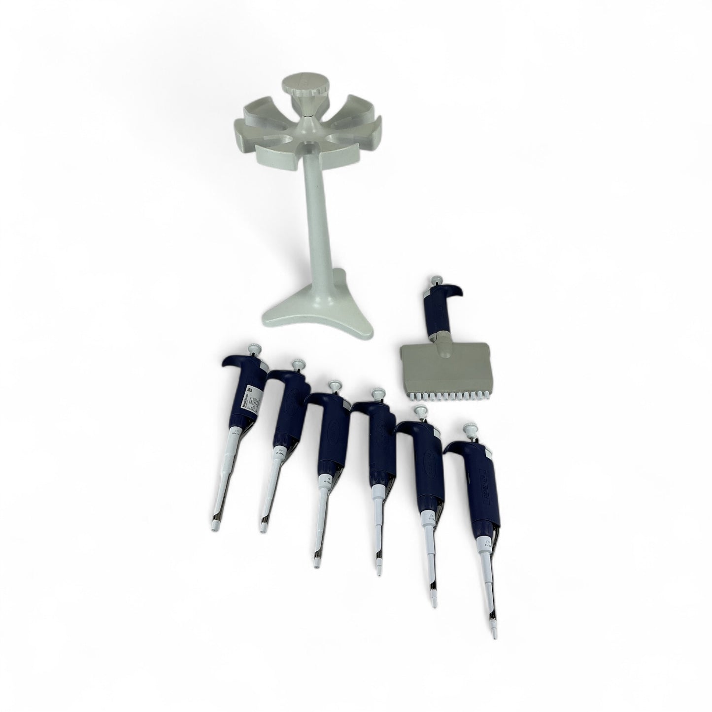 Rainin LTS Pipette Set w/ Carousel – L2 to L1000 + 12-Ch L200 – Tested