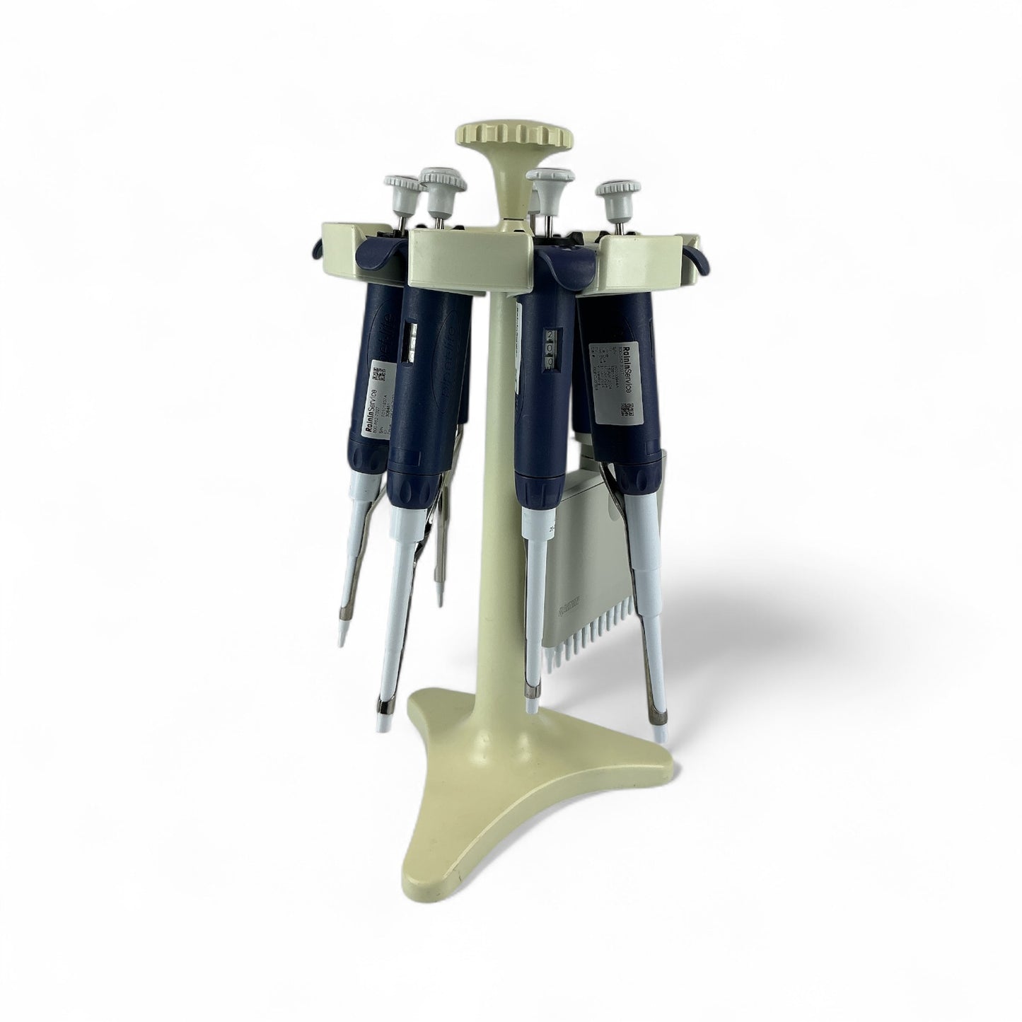 Rainin Pipet-Lite 7pc Pipette Set w/ Carousel – L2 to L1000 + 12-Channel