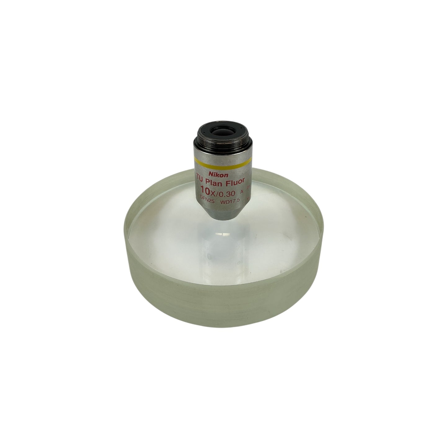 Nikon TU Plan Fluor 10x/0.30 EPI A Pol Microscope Objective OFN25 WD17.5