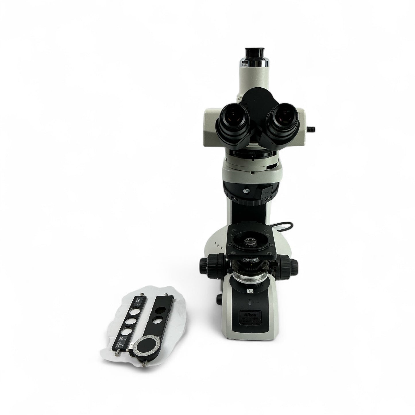 Nikon Eclipse LV100N POL Microscope – P-CL & P-I Analyzer – No Lenses/Stage