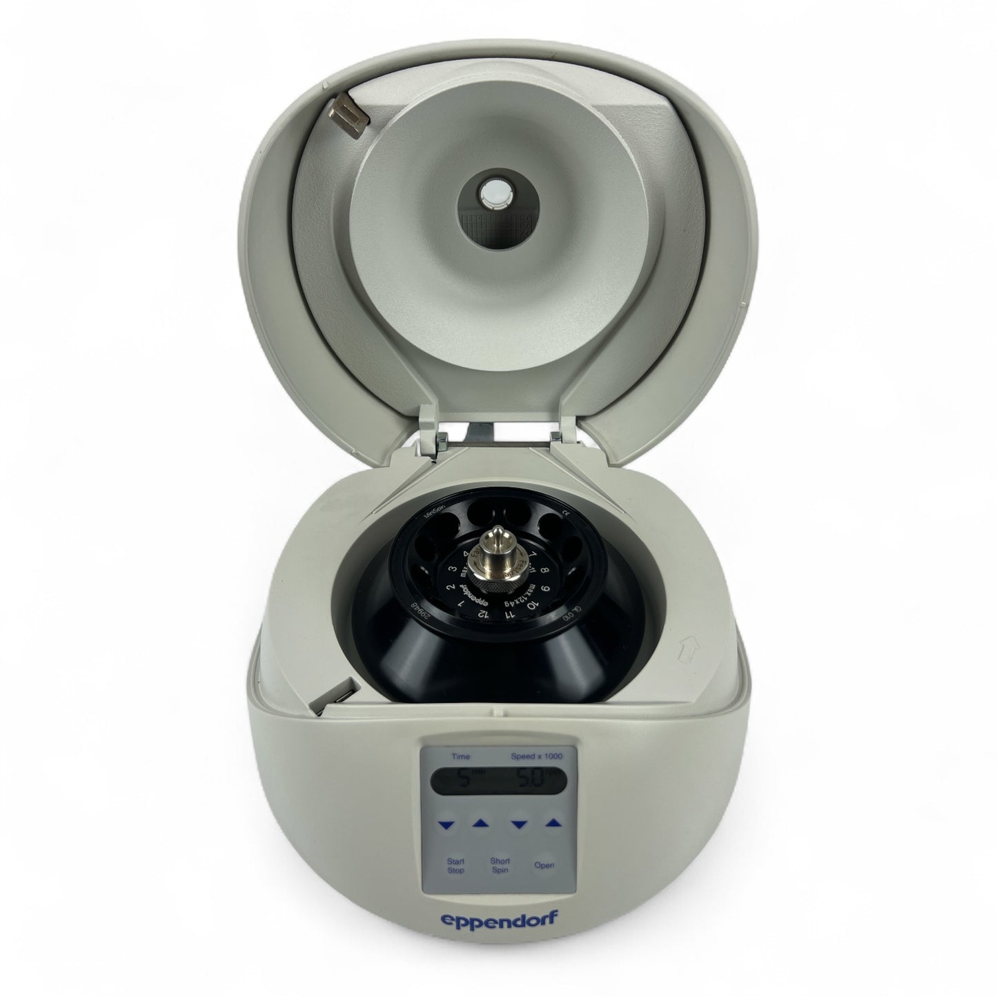 Eppendorf MiniSpin Centrifuge with F-45-12-11 Rotor – No Rotor Lid – See Details