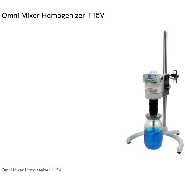 Omni Mixer Homogenizer HMG17105 – 115V, 600W w/ Stand – New