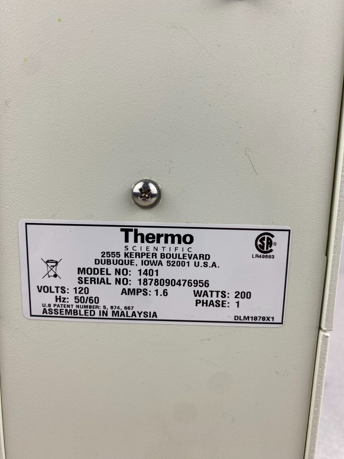 Thermo Scientific Mel-Temp 3.0 Model 1401 Melting Point Apparatus