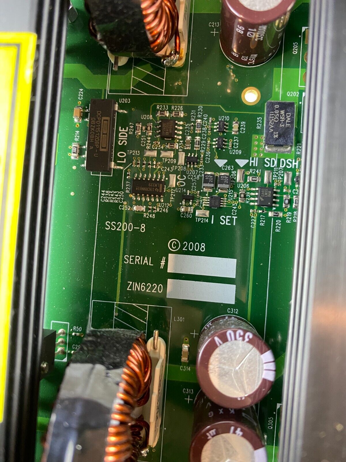 Vektrex Spikesafe SS200 ZIN6220 DC Current Mainboard – Untested