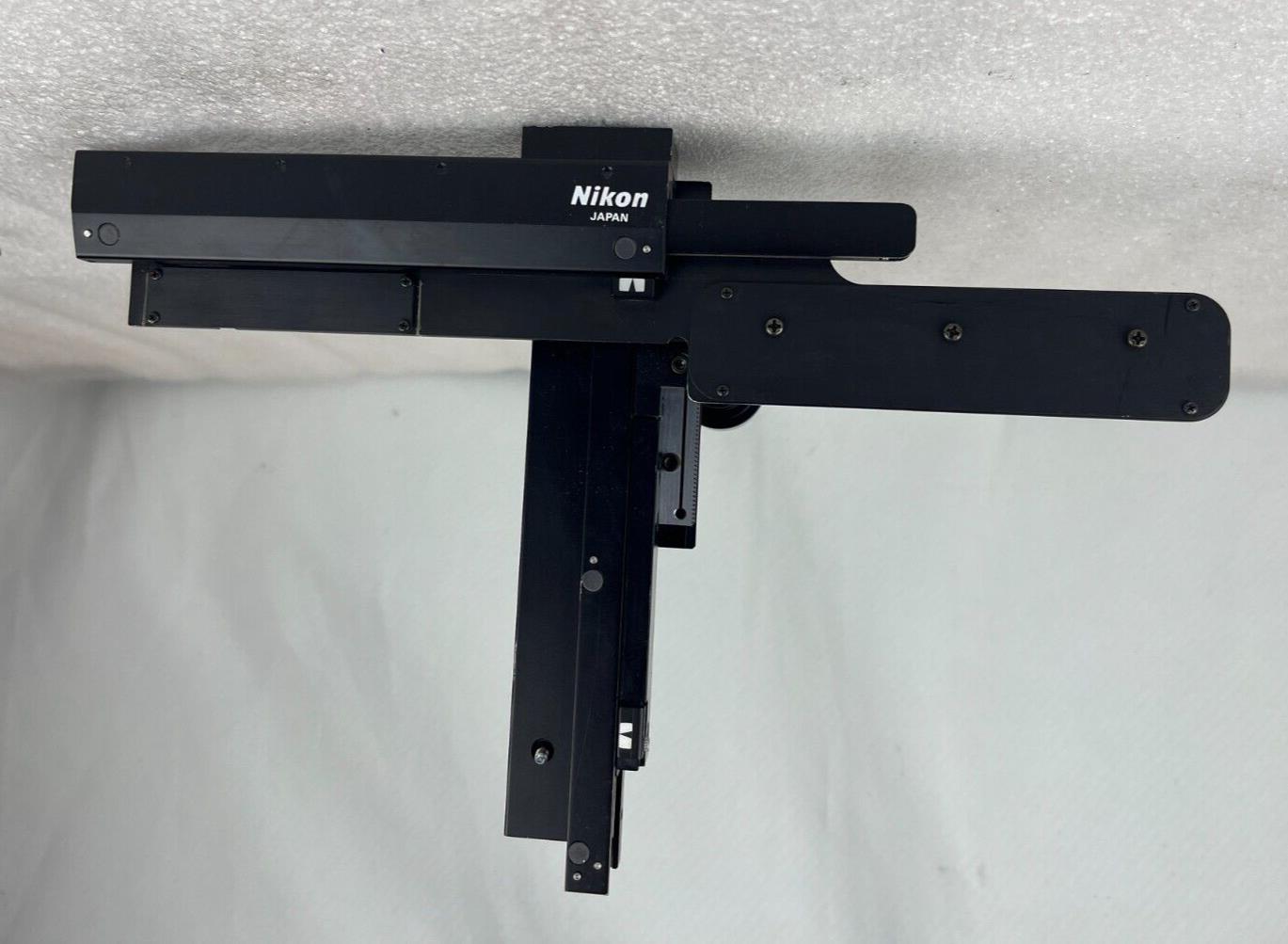 Nikon XY Microscope Stage (No Plate Included)