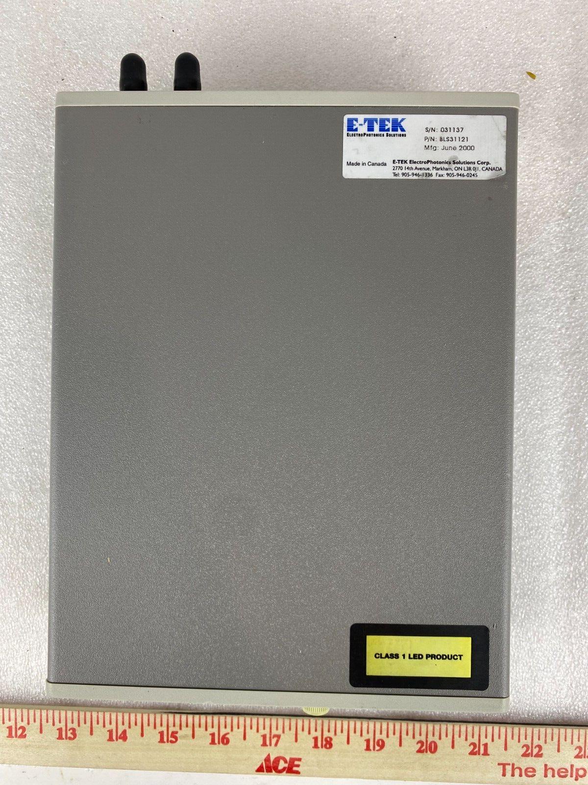 Electrophotonics BLS1550A Broadband Light Source – BLS31121