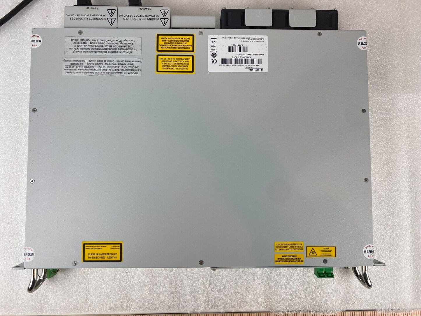 IPG Photonics EAR-20-C3-A-P-1U Erbium Amplifier – FA184706