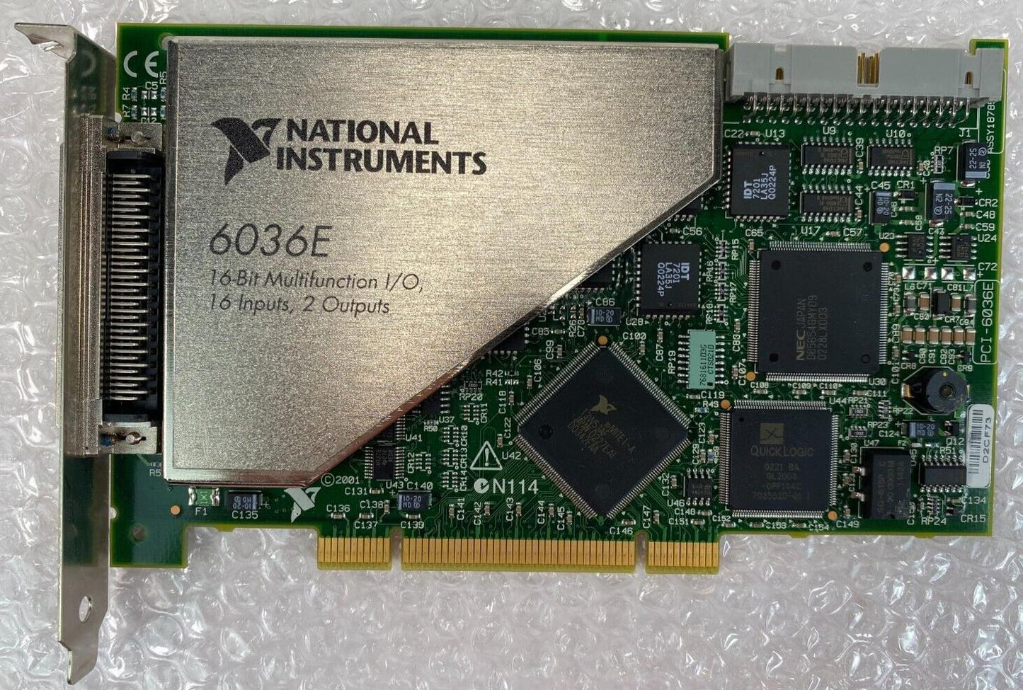 National Instruments PCI-6036E 16-Bit Multifunction I/O Card