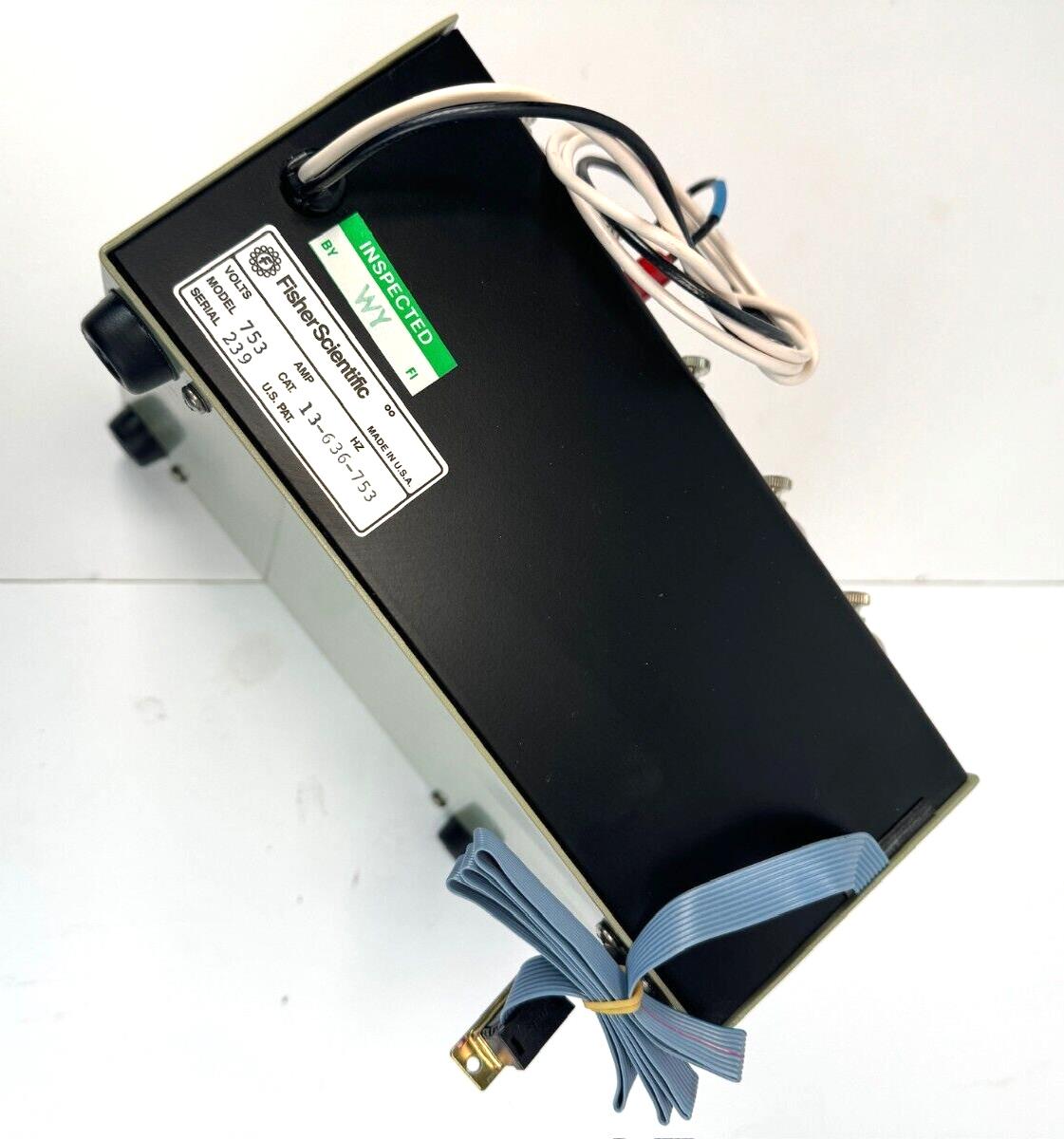 Fisher Scientific Accumet Electrode Switch 753 (Excellent Condition)