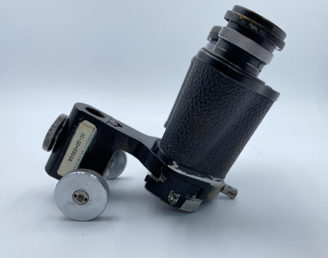 Vintage Carl Zeiss Jena Stereo Microscope with 12.5x Eyepieces