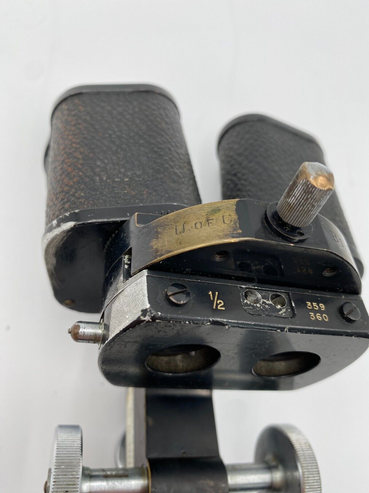 Vintage Carl Zeiss Jena Stereo Microscope with 12.5x Eyepieces
