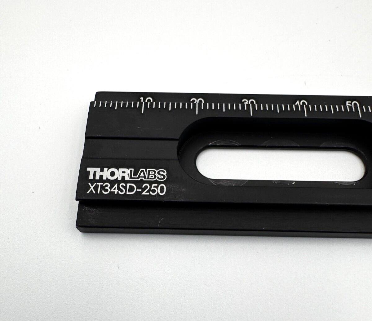 Thorlabs XT34SD-250 - 34mm Dovetail Rail w/ XT34HP/M Mounting Clamp