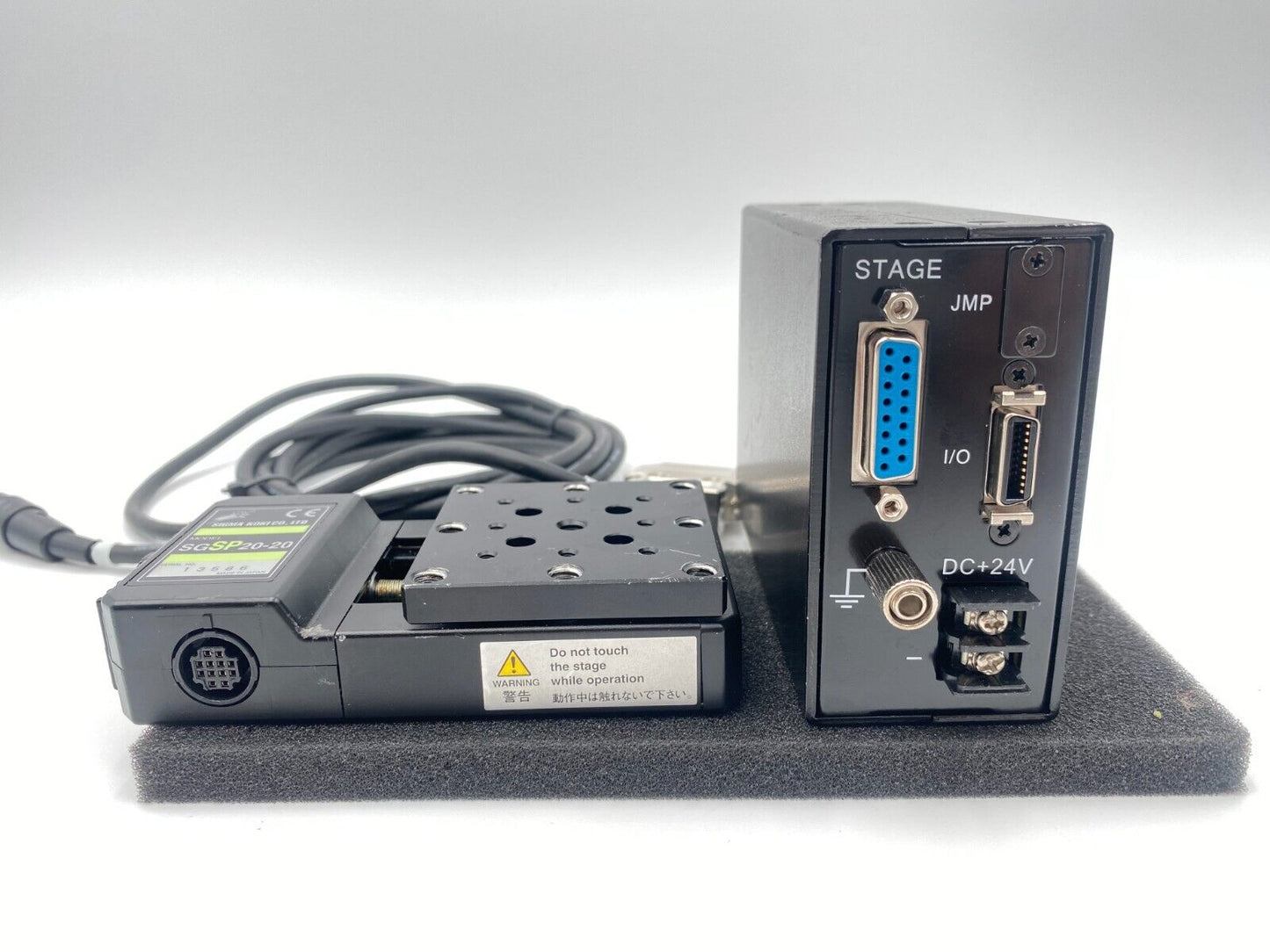 SIGMA KOKI Linear Stepping Motor Stage SGSP20-20 & GSC-01 Single Axis Controller