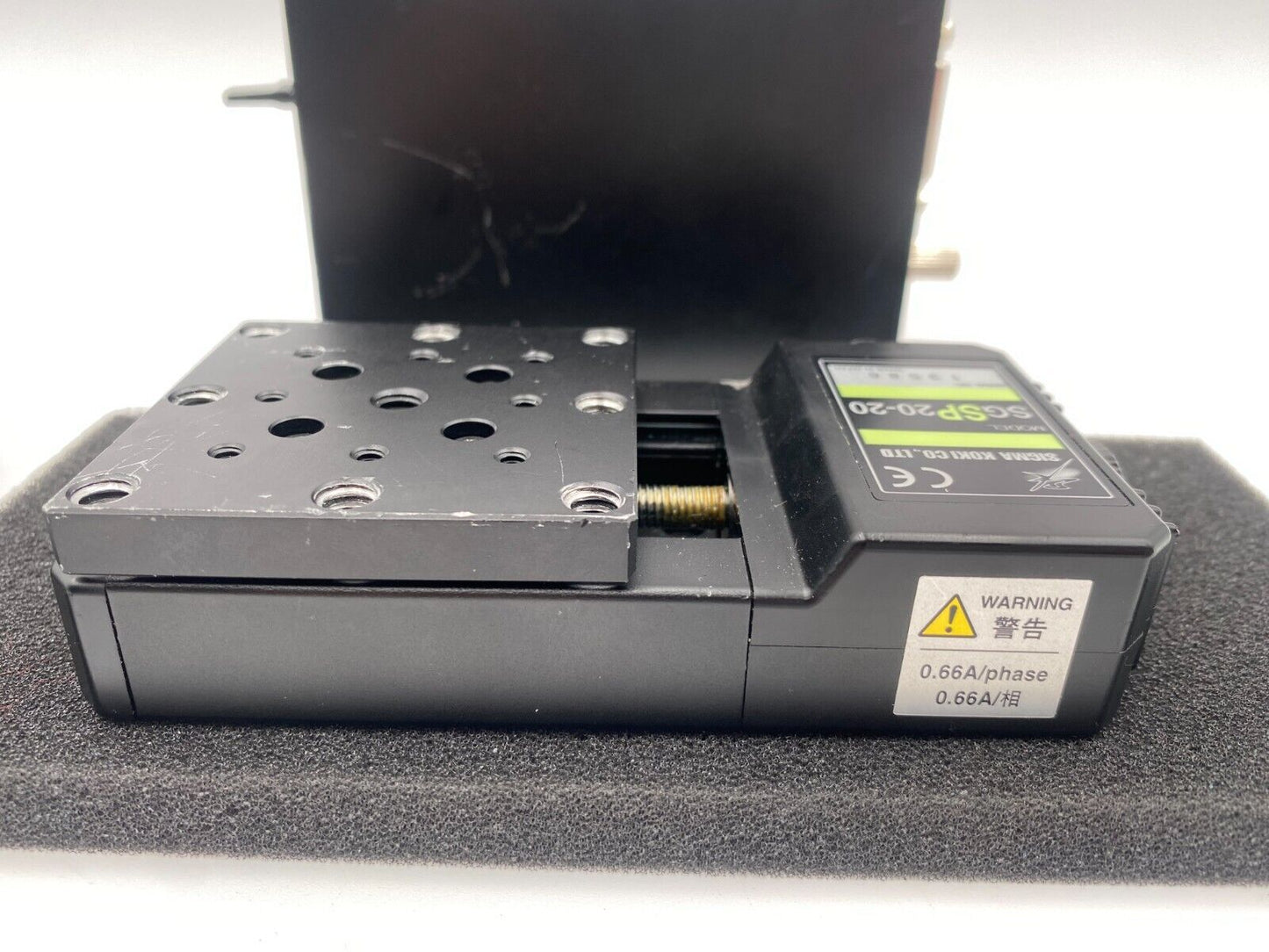 SIGMA KOKI Linear Stepping Motor Stage SGSP20-20 & GSC-01 Single Axis Controller