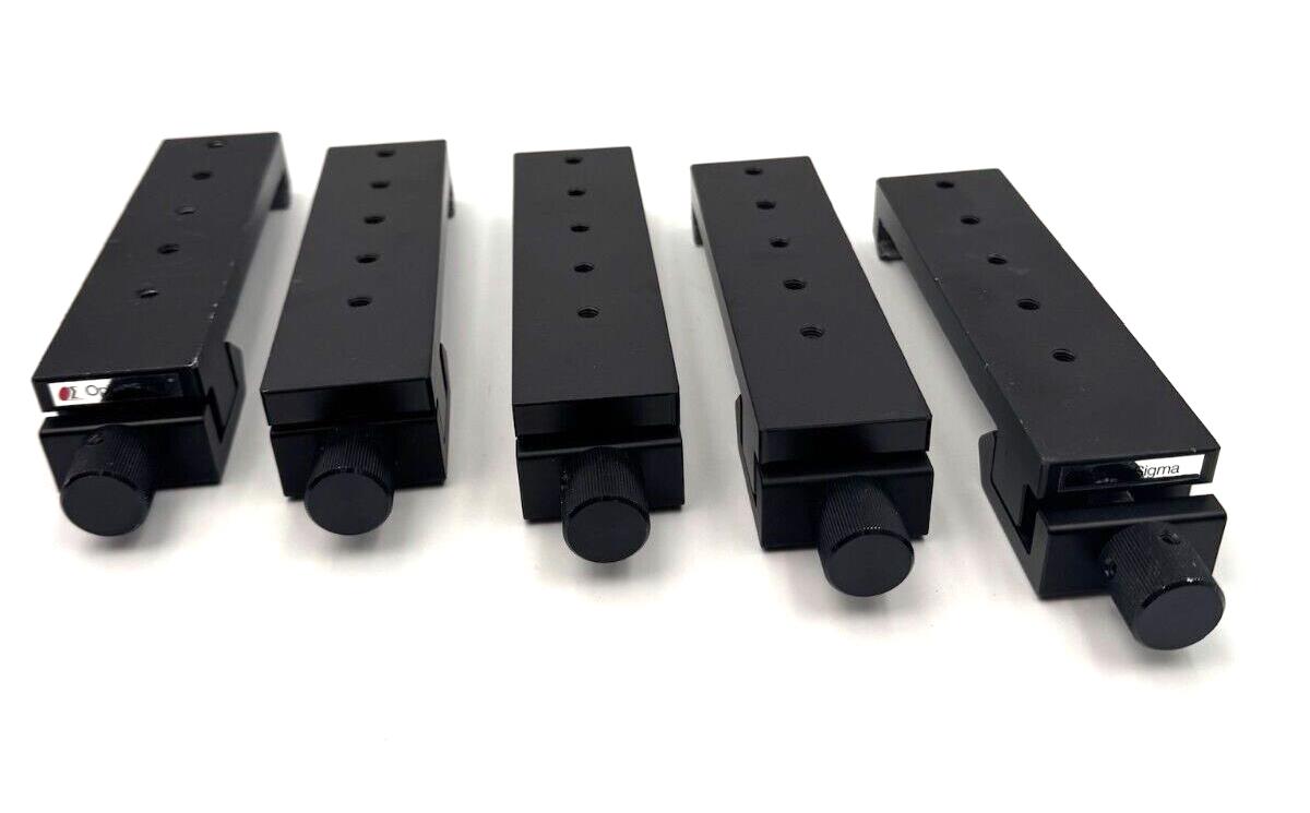 5x OptoSigma CAA-40LEE Large metric optical carrier 40mm (Lot of 5)