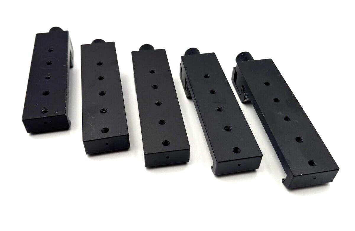 5x OptoSigma CAA-40LEE Large metric optical carrier 40mm (Lot of 5)