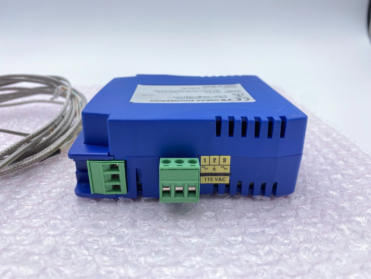 Omega DRF-TCK-115VAC-0-150C-0/10 K Type Input Signal Conditioner With Probe
