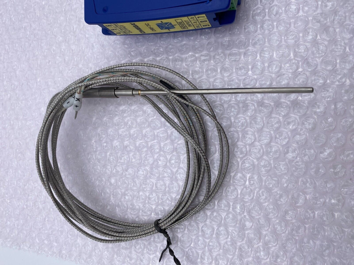 Omega DRF-TCK-115VAC-0-150C-0/10 K Type Input Signal Conditioner With Probe