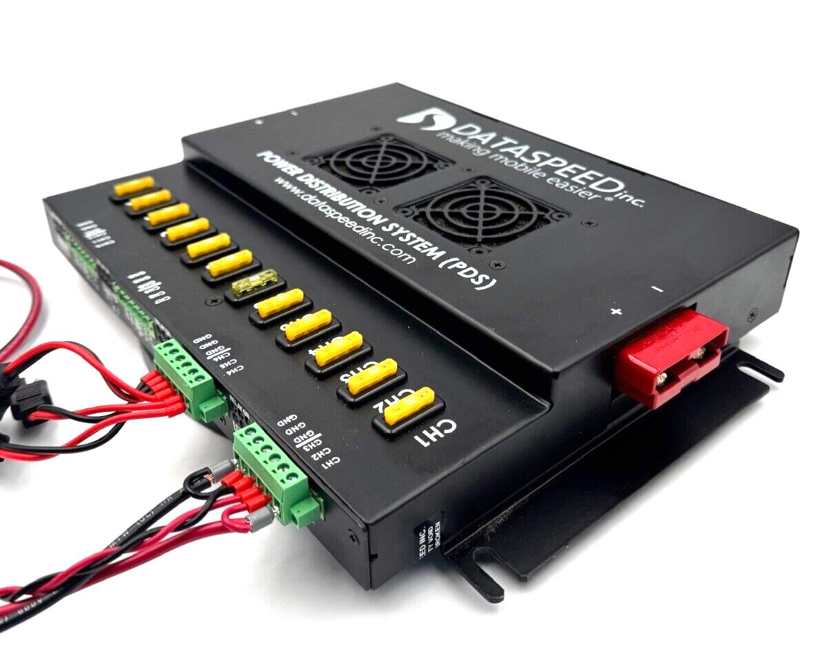 Dataspeed Inc Power 12 Ch Distribution System w/4 DC-DC Converters (See Details)
