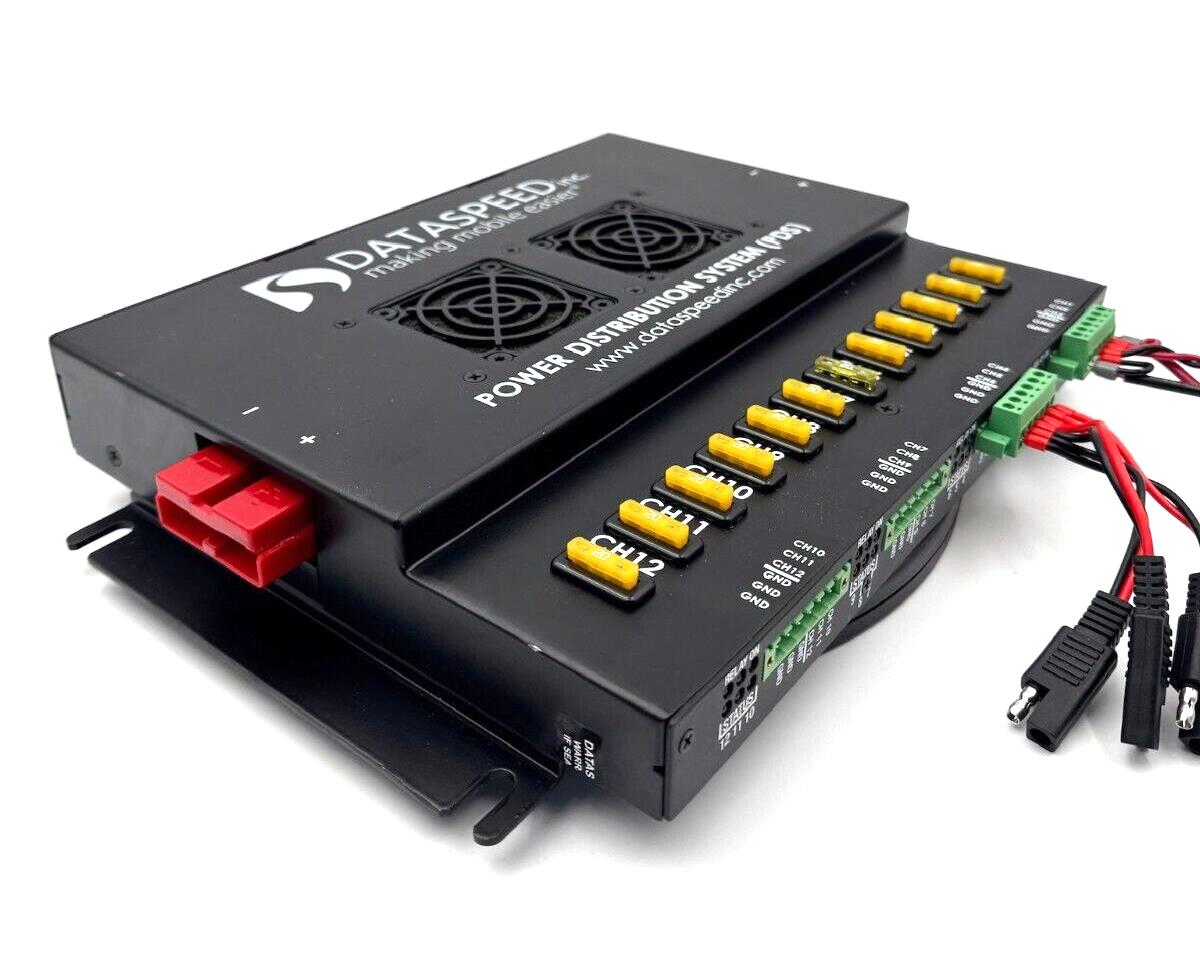 Dataspeed Inc Power 12 Ch Distribution System w/4 DC-DC Converters (See Details)