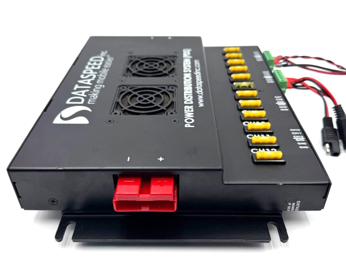 Dataspeed Inc Power 12 Ch Distribution System w/4 DC-DC Converters (See Details)