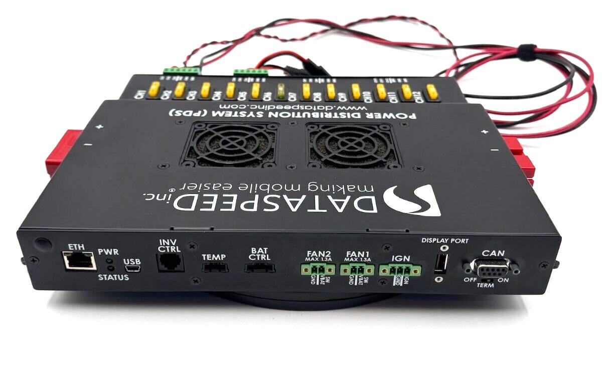 Dataspeed Inc Power 12 Ch Distribution System w/4 DC-DC Converters (See Details)