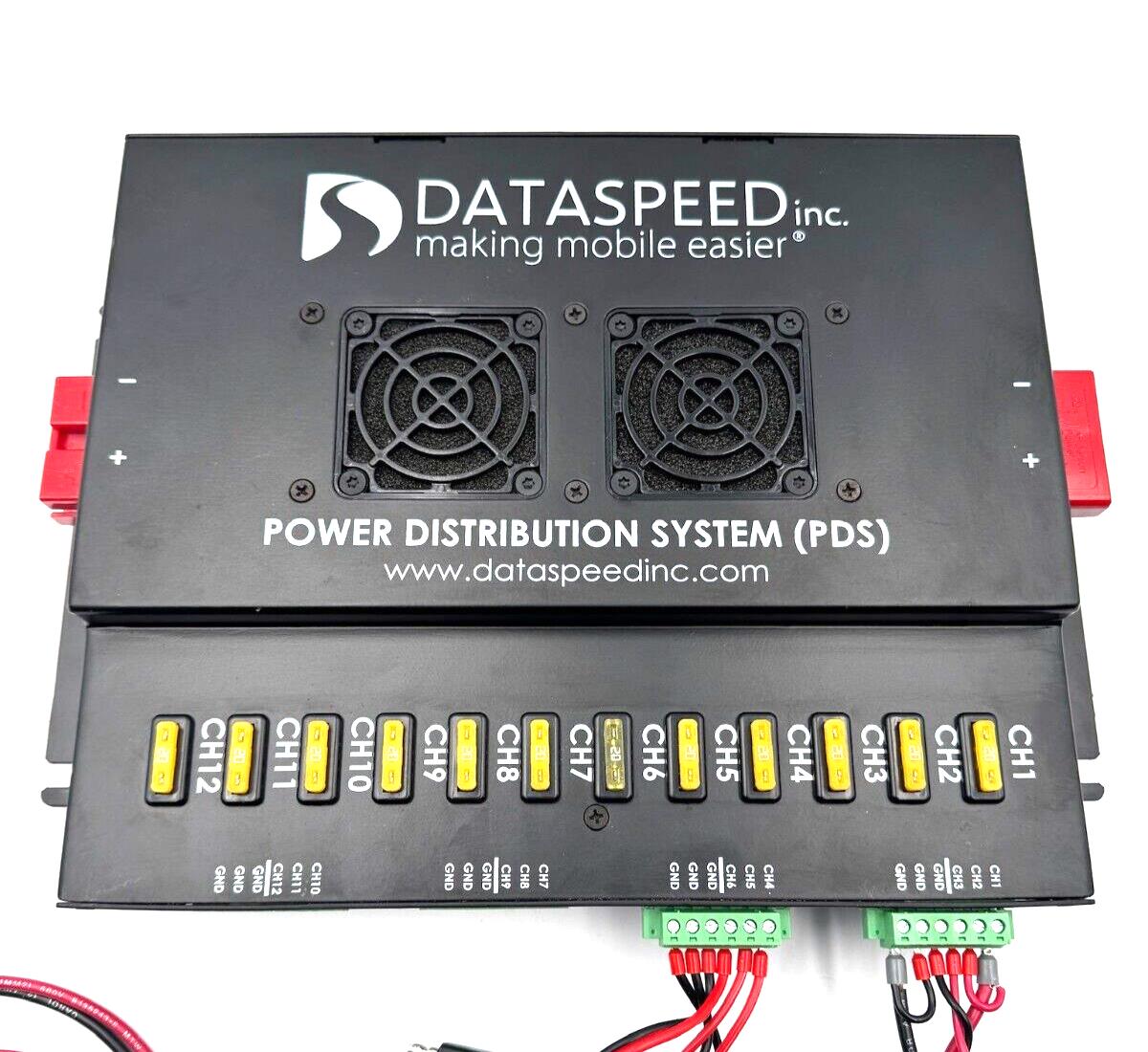 Dataspeed Inc Power 12 Ch Distribution System w/4 DC-DC Converters (See Details)