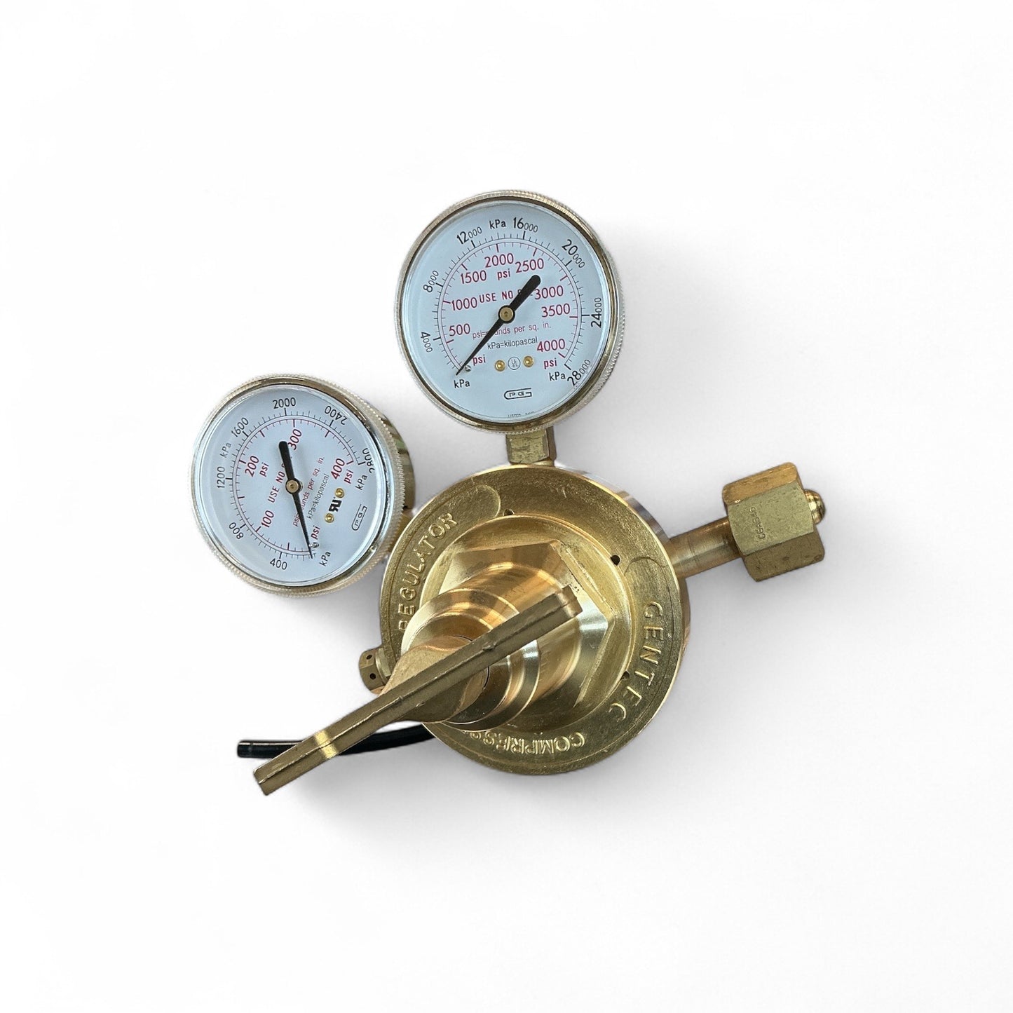 Gentec Compressed Gas Regulator 3000 PSI CGA 346 Model 153Q-200 (Best Offer!)