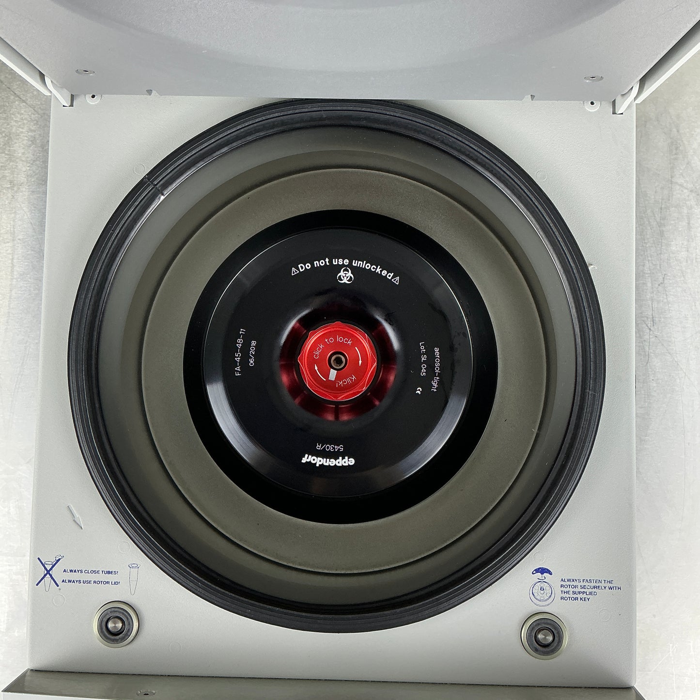 Eppendorf 5430 High Speed Centrifuge W/ Rotor - FA-45-48-11