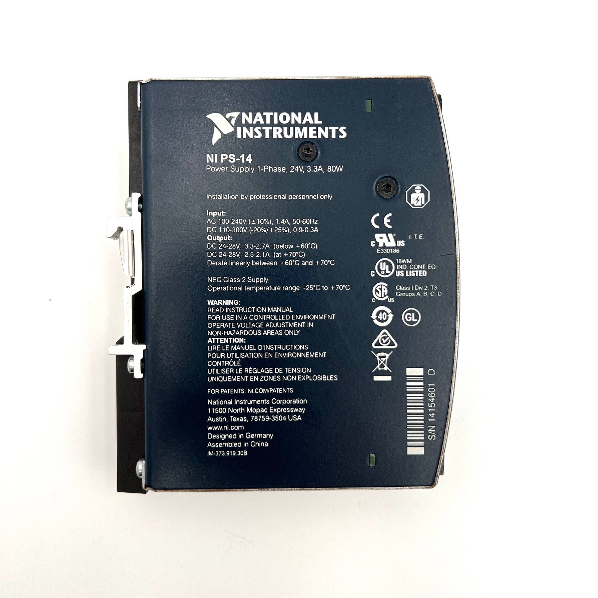 National Instruments NI PS-14 