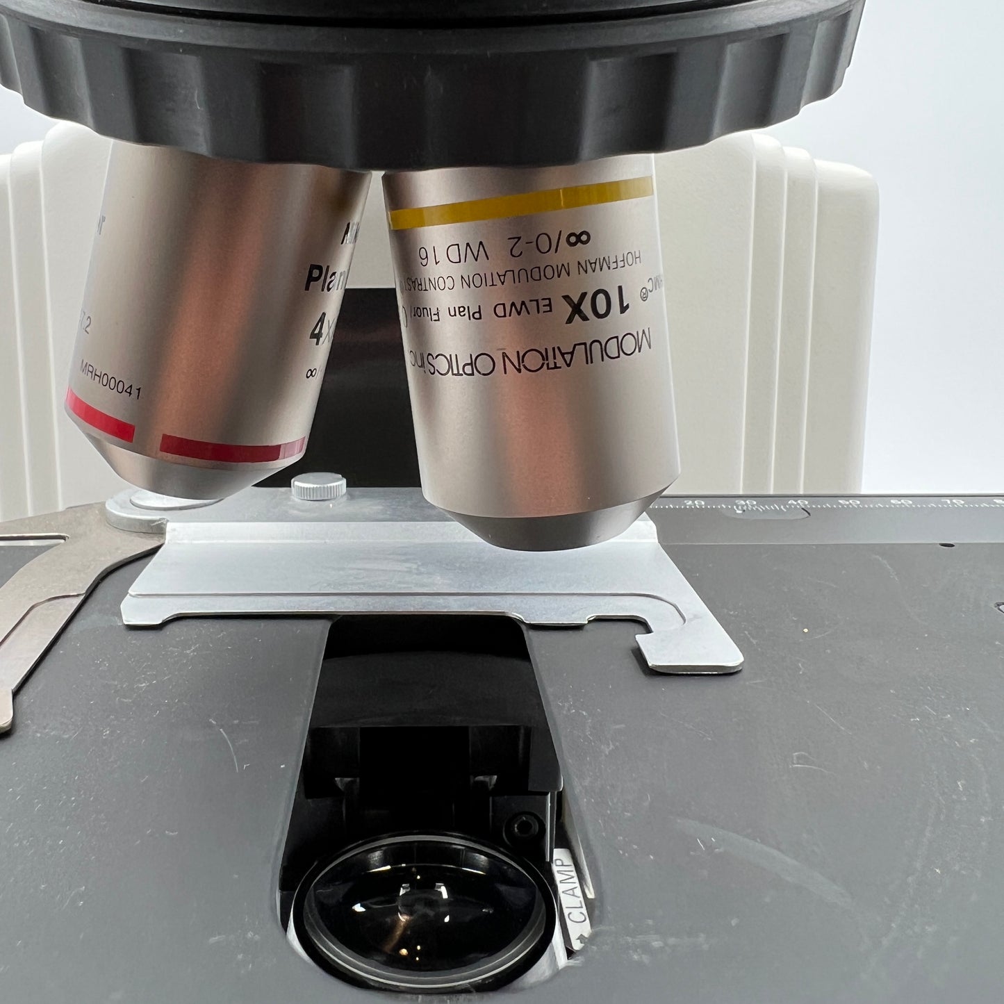 Nikon Eclispe E600 Upright Microscope 4x 10x Hoffman Optics