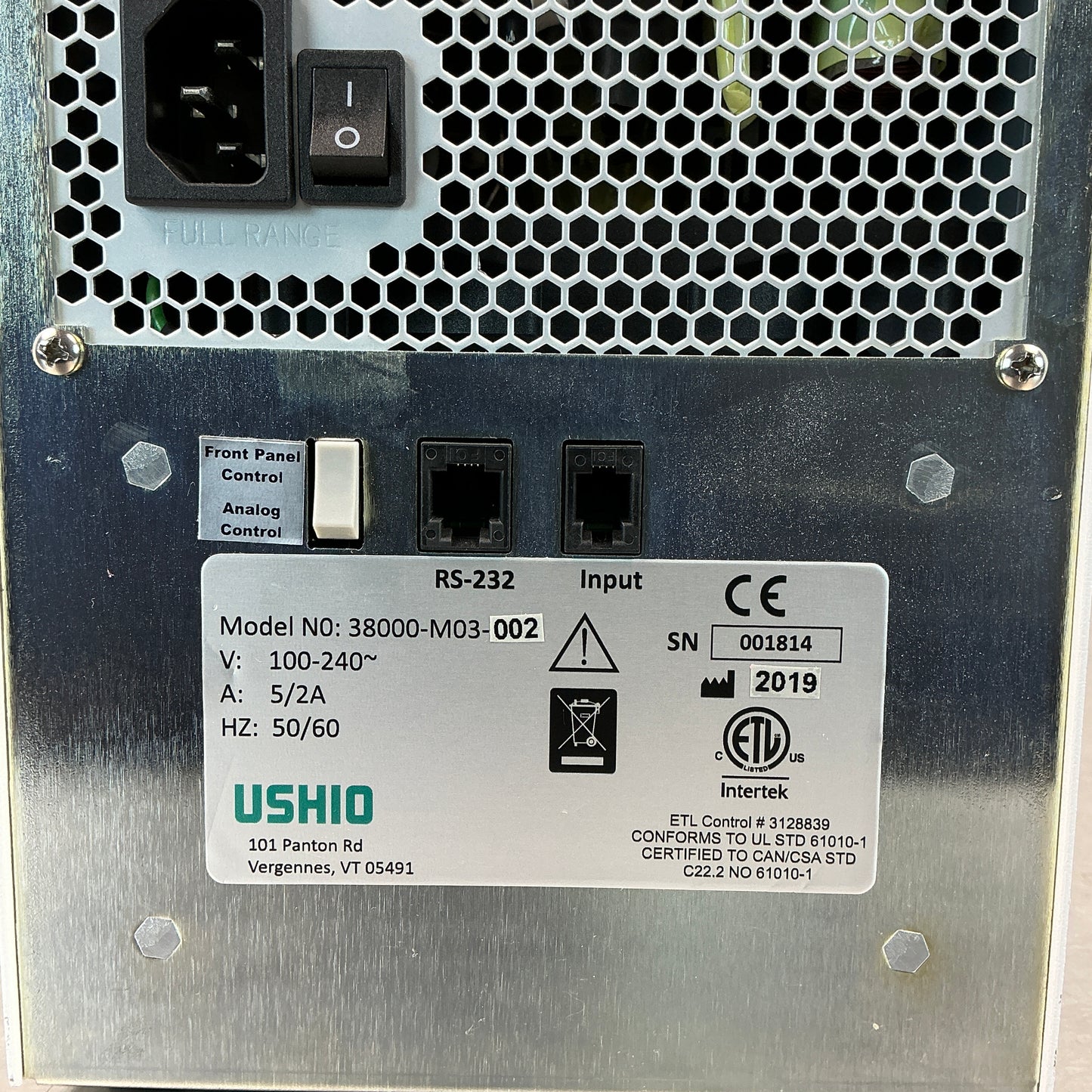 SugarCUBE LED Illuminator 38000-M03-002 Fiber Optic Light Source (RED)