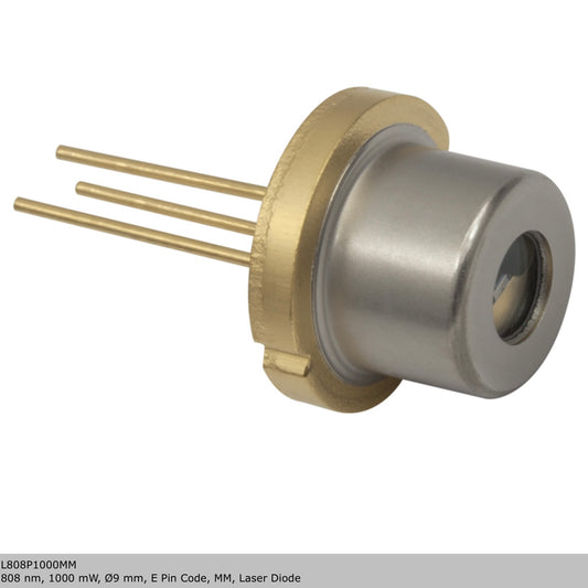 Thorlabs L808P1000MM 808nm 1000mW Ø9mm Laser Diode E-Pin Multimode New