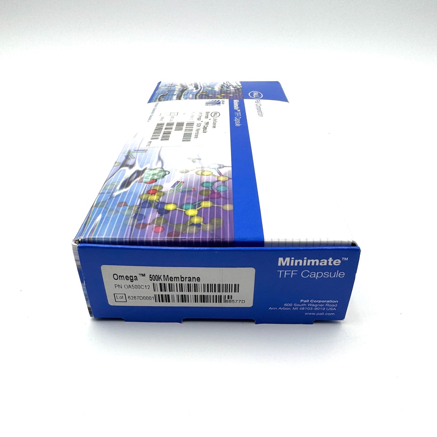 PALL Corporation Life Sciences Minimate TFF Capsule w/ Omega 500k Membrane