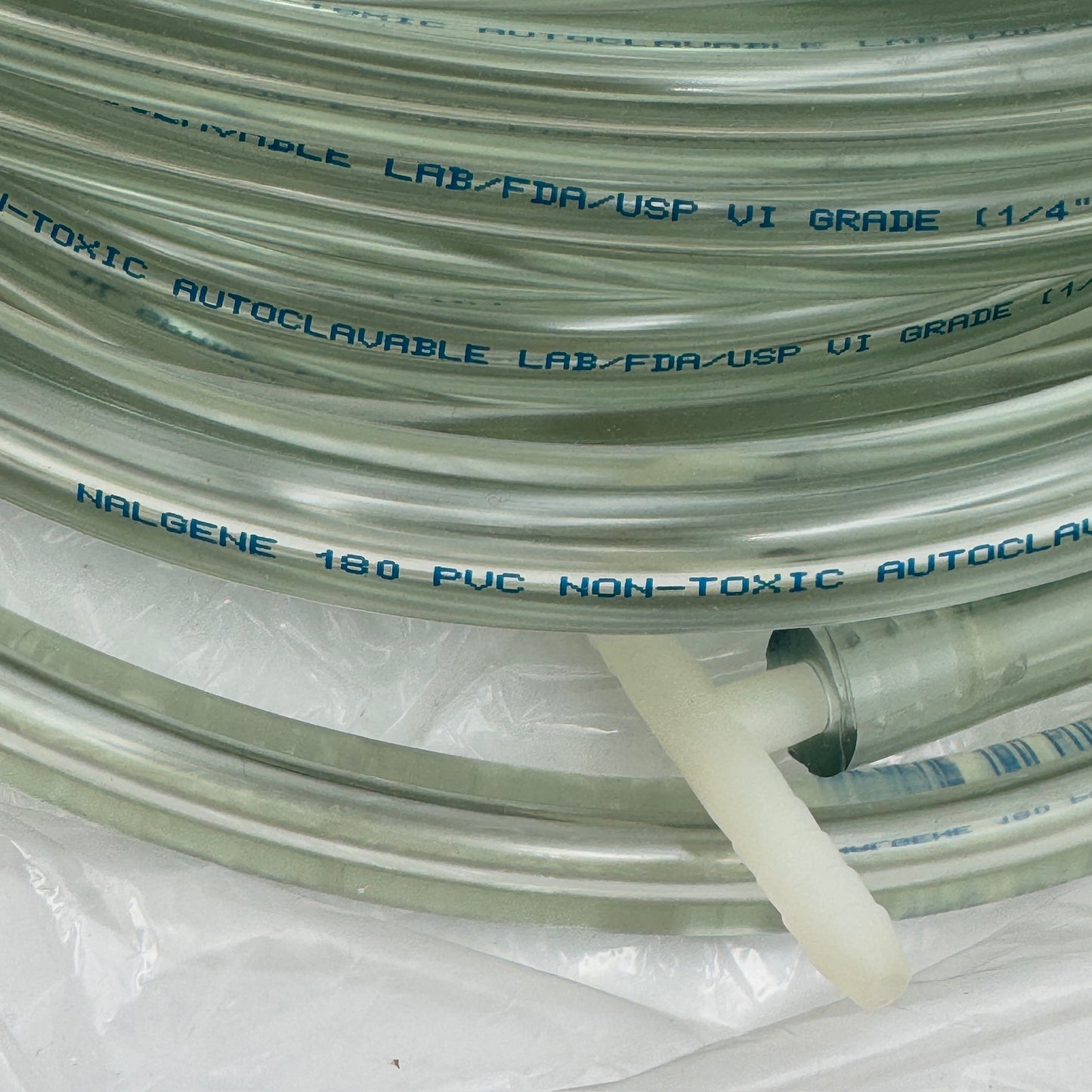 Thermo Scientific 8000-0065 180 PVC Vacuum Tubing 1/4ID x 5/8OD x 3/16Wall