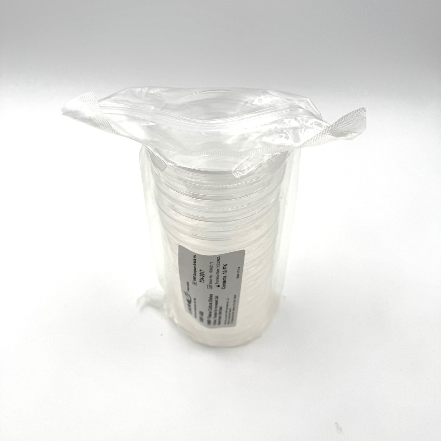 VWR 10861-680 Tissue Culture Dishes, 10.0cm Packs of 10 New