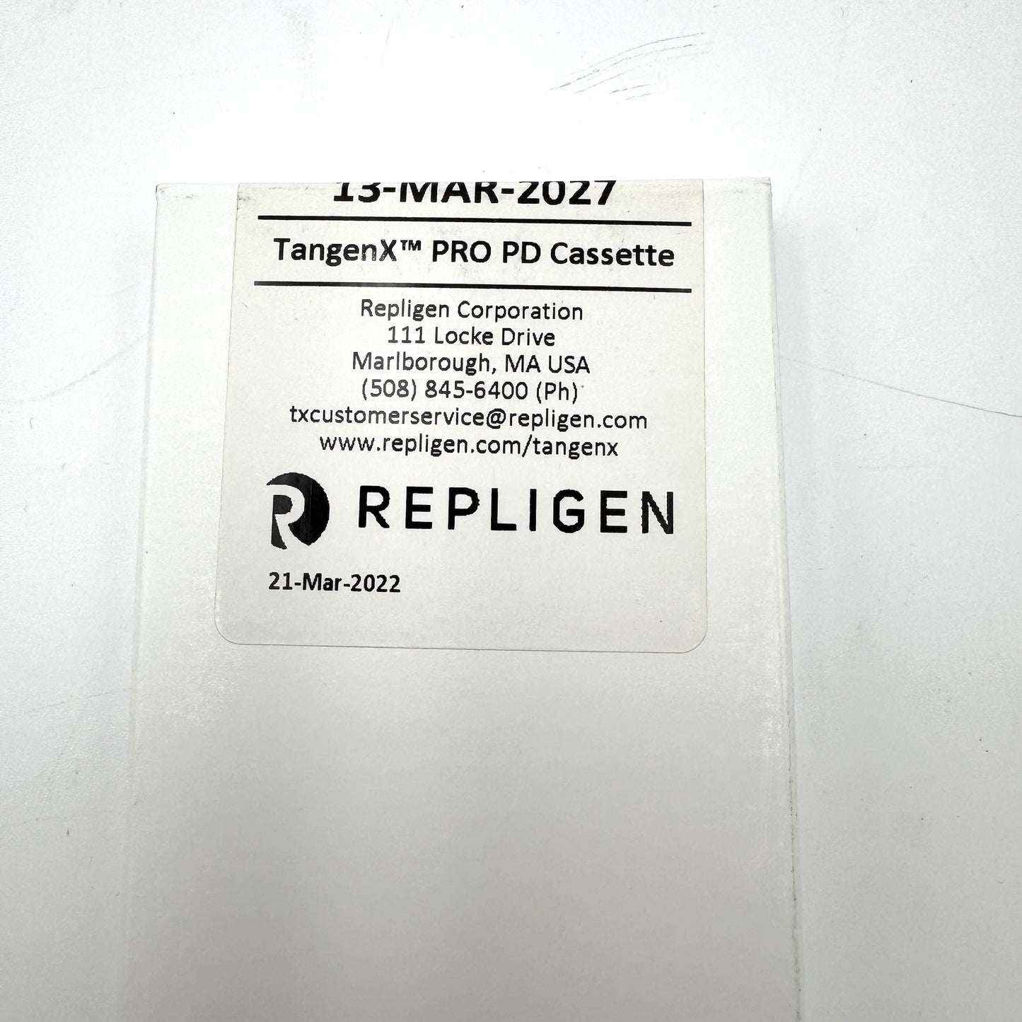 Repligen TangenX Sius PD Cassette PP300AP1H 300kD, 0.01m2 Factory Sealed