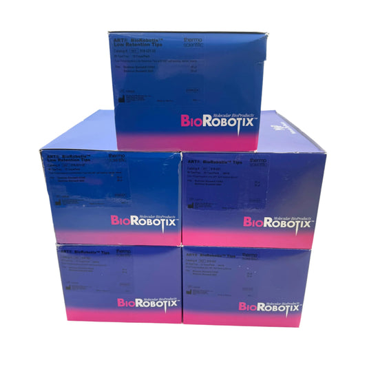 Thermo Scientific Pure BioRobotix Tips 96 - 20uL - Tip/Tray, 10 Tray/Pack, Lot of 5 Packs