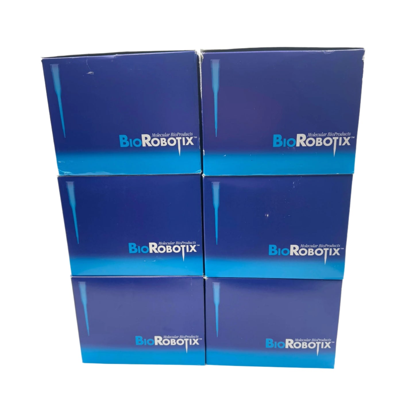 Thermo Scientific Pure BioRobotix Tips 96 - 200uL - Tip/Tray, 10 Tray/Pack, Lot of 6 Packs