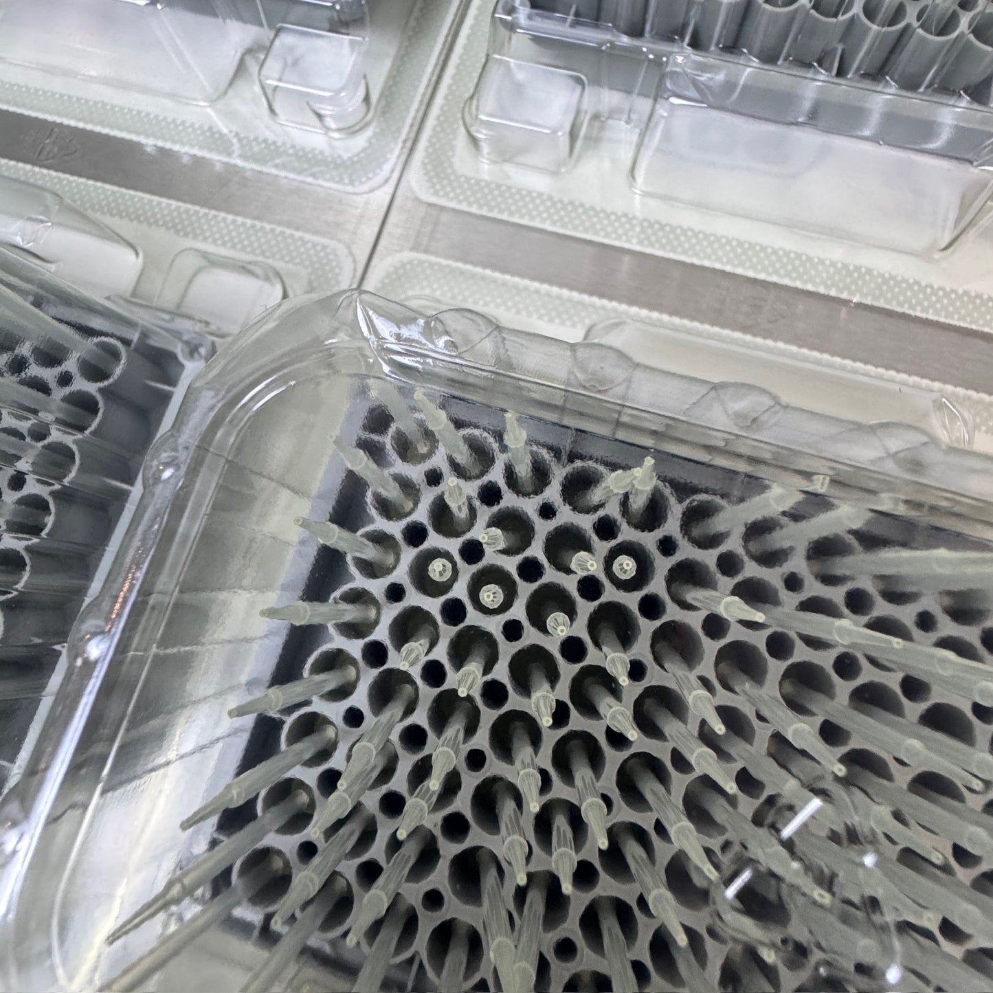 50 µL Eppendorf PCR Clean Filter Tips – Lot of 15 Packages (30 Trays, 2,880 Tips) See Description