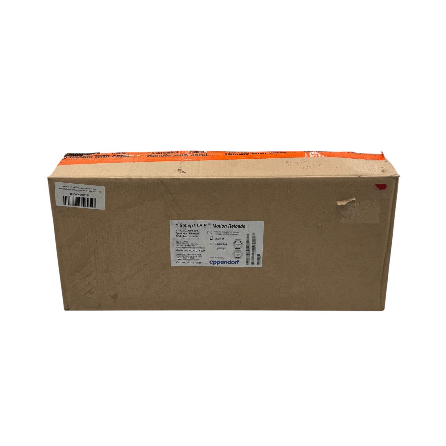 Eppendorf Motion Reloads 1 - 50 ul, 2304 pcs PCR Clean 0030014529 - New