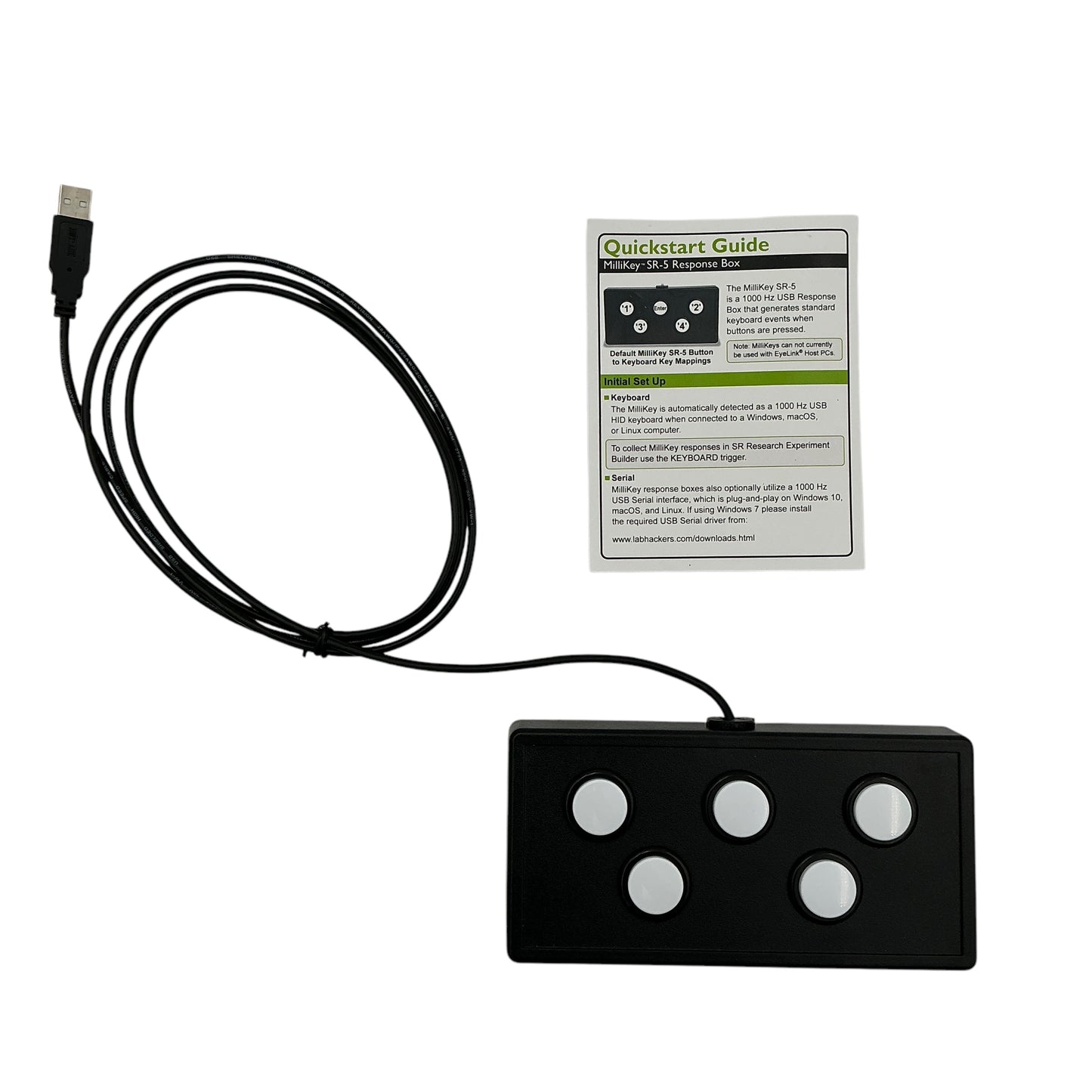 Labhackers MilliKey SR-5 Response Box - New Open Box