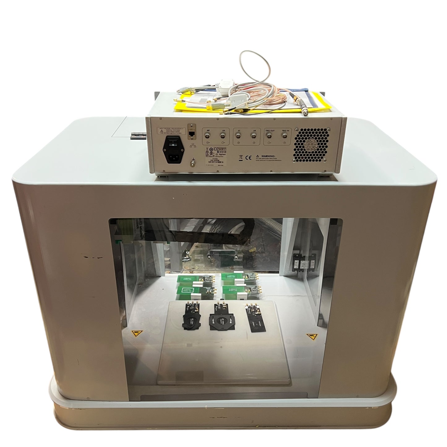 Agilent T1142A Automatic Positioning Robot & Agilent T1141A RFID HF Test Set