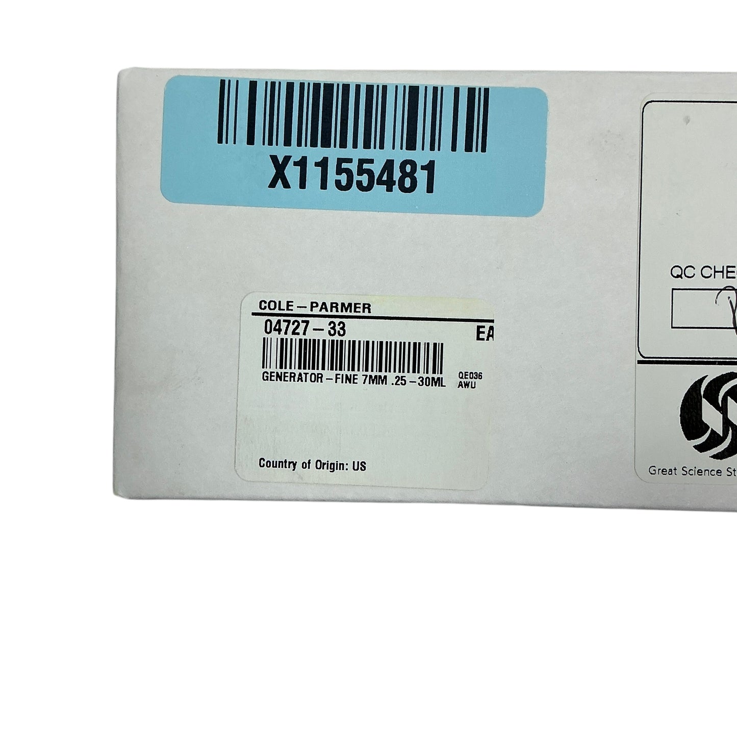 OMNI International G7-115ST Generator Probe, Size 7 x 115mm - New