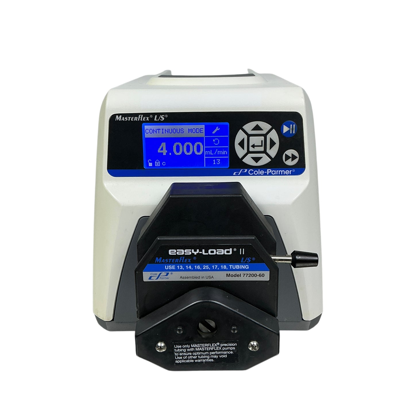 Cole-Parmer MaserFlex L/S 7523-90 w/ Easy-Load II 100 RPM