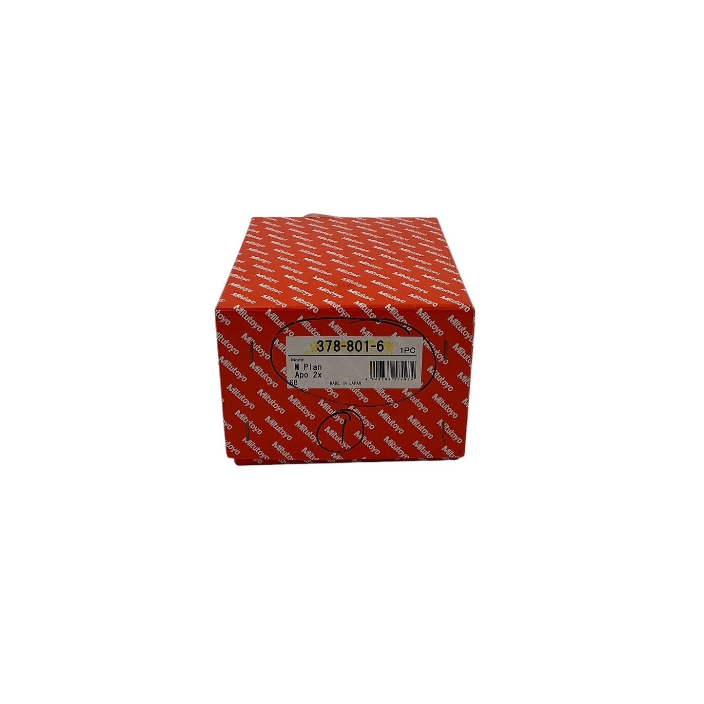 Mitutoyo M plan Apo 2x Objective Lens 378-801-6 - New