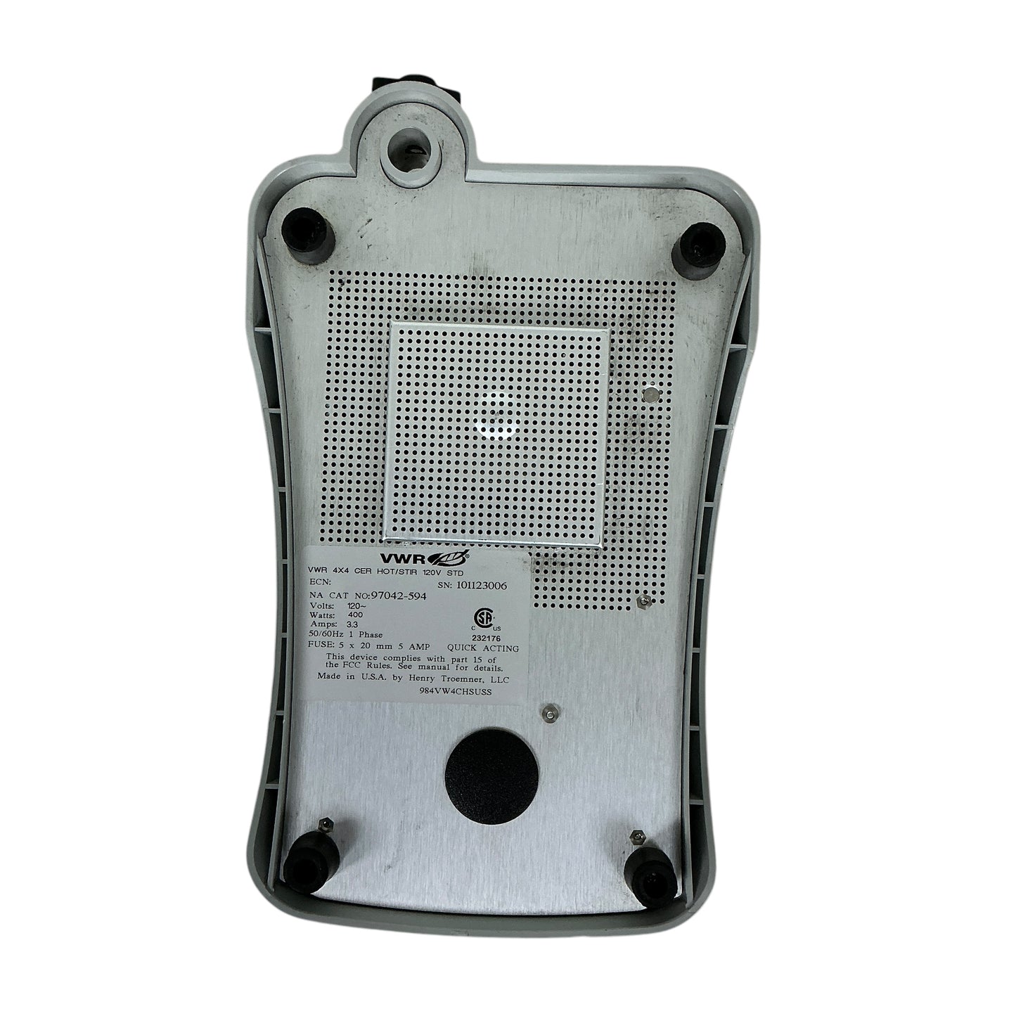 VWR 4x4" Magnetic Ceramic Hot/Stir Plate 97042-594