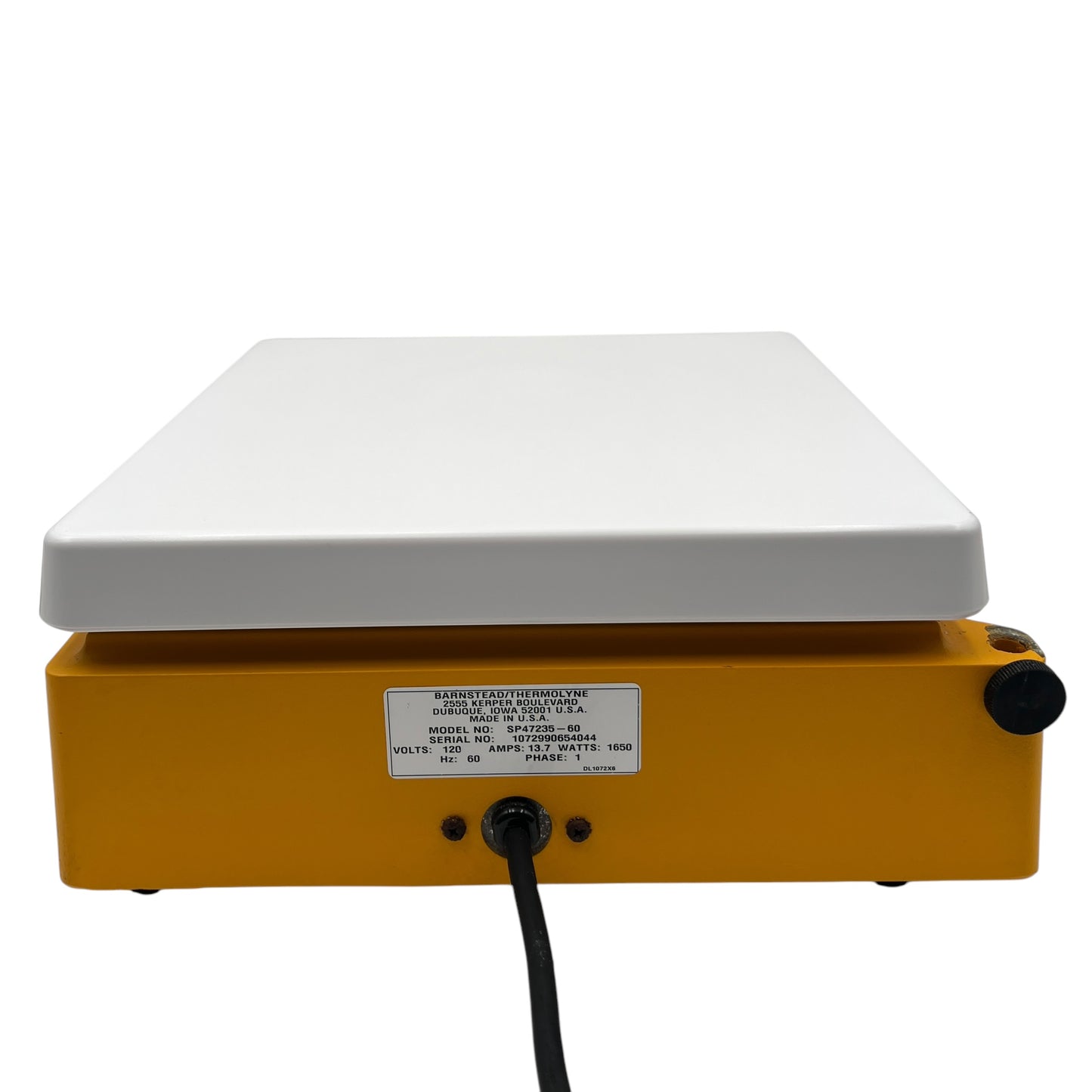 Barnstead Thermolyne Cimarec 3 12" x 12" Heat & Stir Hotplate SP47235-60