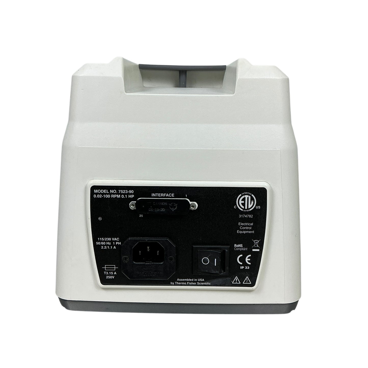 Cole-Parmer MaserFlex L/S 7523-90 w/ Easy-Load II 100 RPM